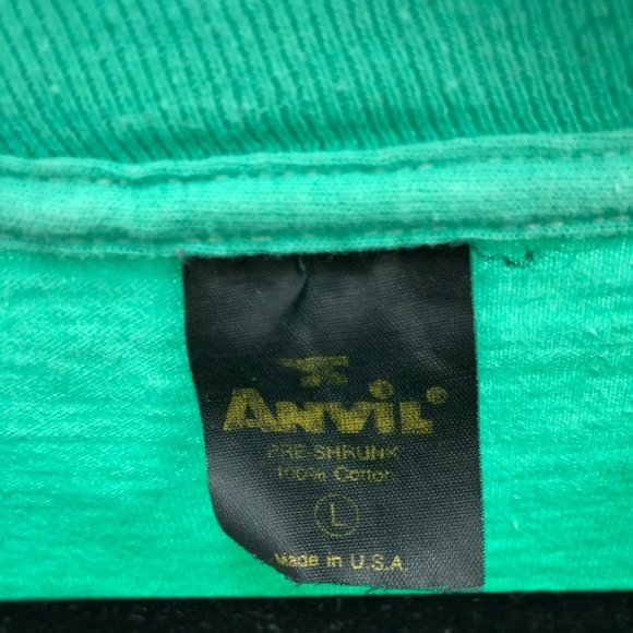 THE KITE LOFT Mens M T-shirt Vintage Teal - Picture 3 of 4